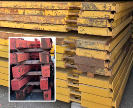 Used TWF Double slide rail shoring - STANDARD